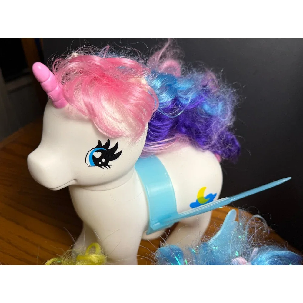Vintage - My Little Pony Figures: Lot of 8, Unicorn Pegasus Wings - Mixed Sizes